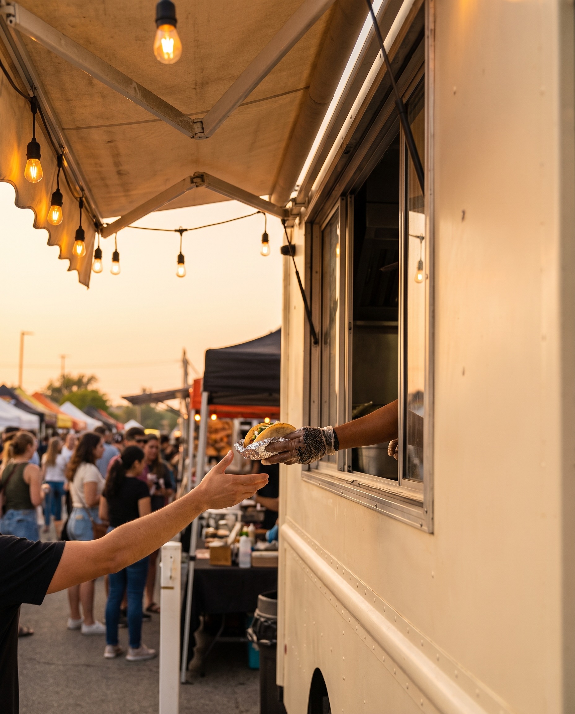 Food truck La Toxica lors d’un festival à Montréal