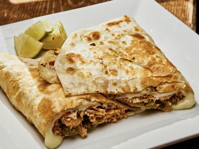 Carnitas quesadilla at La Toxica