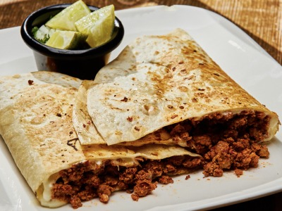 Chorizo quesadilla at La Toxica