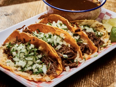 Birria tacos at La Toxica
