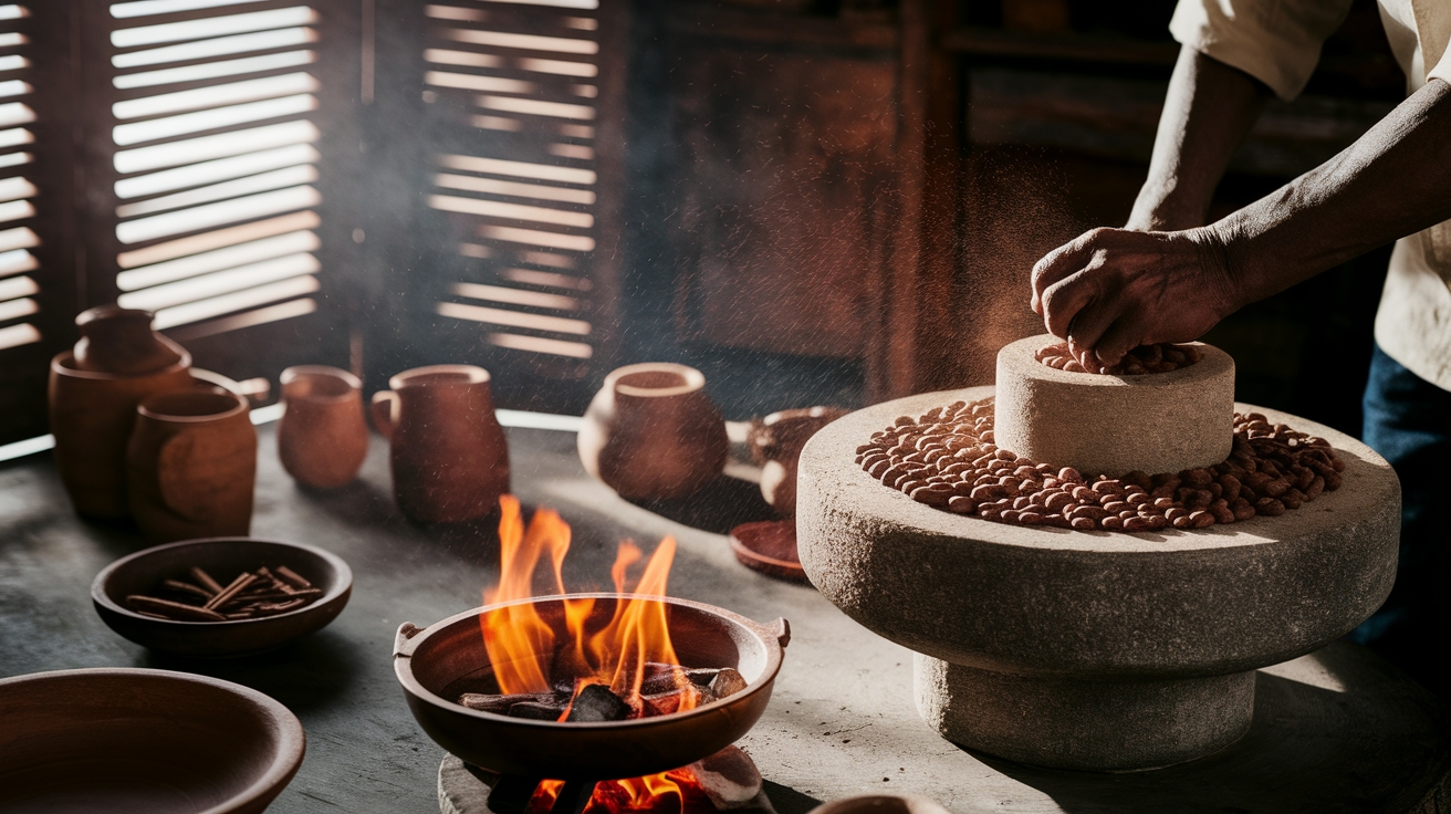artisanal chocolate making mexican tradition